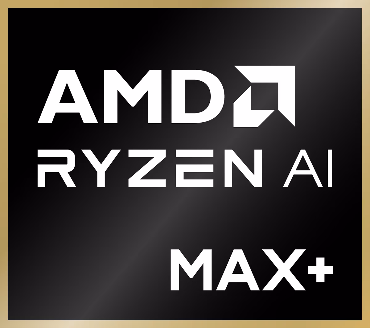 AMD Ryzen AI Max+ badge